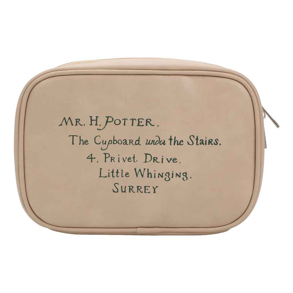 Harry Potter Hogwarts Seal Travel Cosmetic Bag