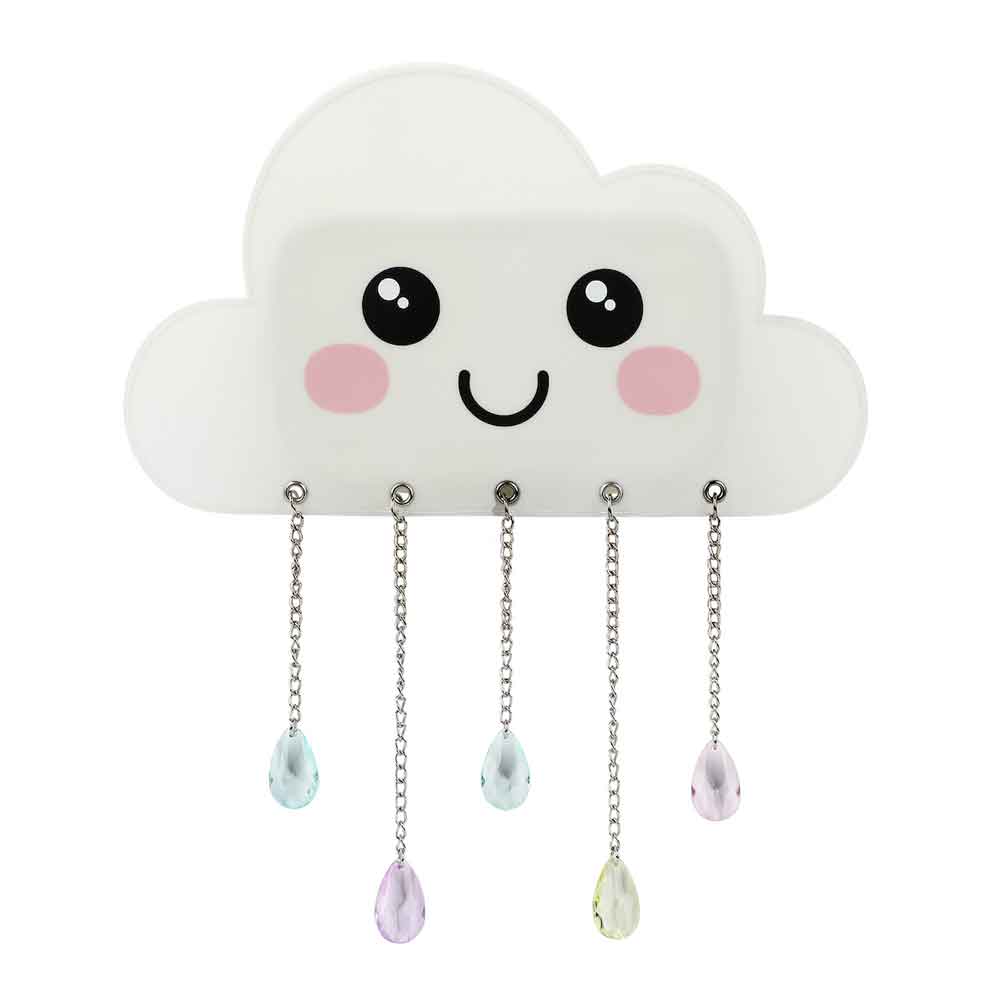 Cloud Shaped Clear Mini Backpack