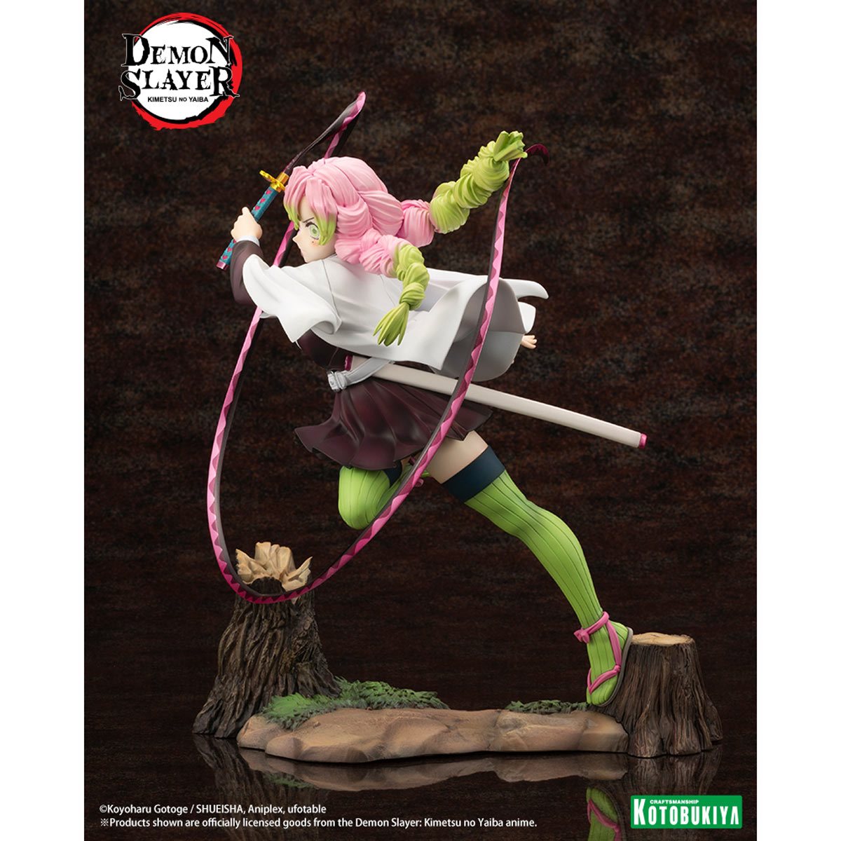 Demon Slayer: Kimetsu no Yaiba - Mitsuri Kanroji ARTFX J 1:8 Scale Statue