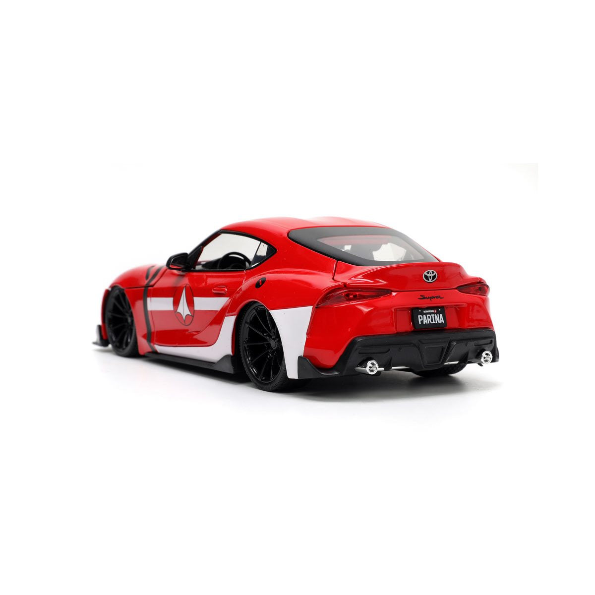 Robotech Hollywood Rides 2020 Toyota Supra 1:24 Scale Die-Cast Metal Vehicle with Miriya Sterling Figure