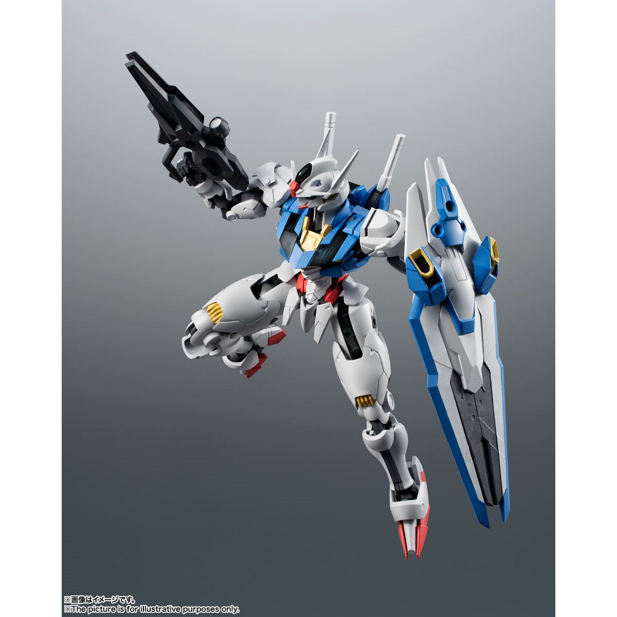 Mobile Suit Gundam: The Witch From Mercury Gundam Aerial Side MS Version A.N.I.M.E. The Robot Spirits Action Figure