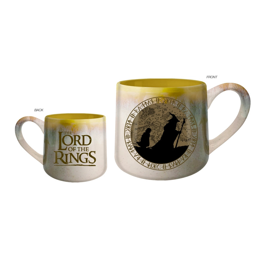 Lord of the Rings Reactive Glaze 18oz Tapered Pottery Mug