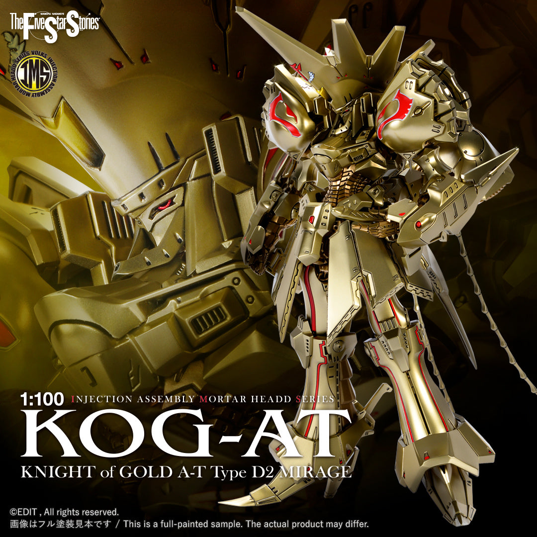 IMS Knight of Gold A-T Type D2 Mirage 1/100 Plastic Injection Kit