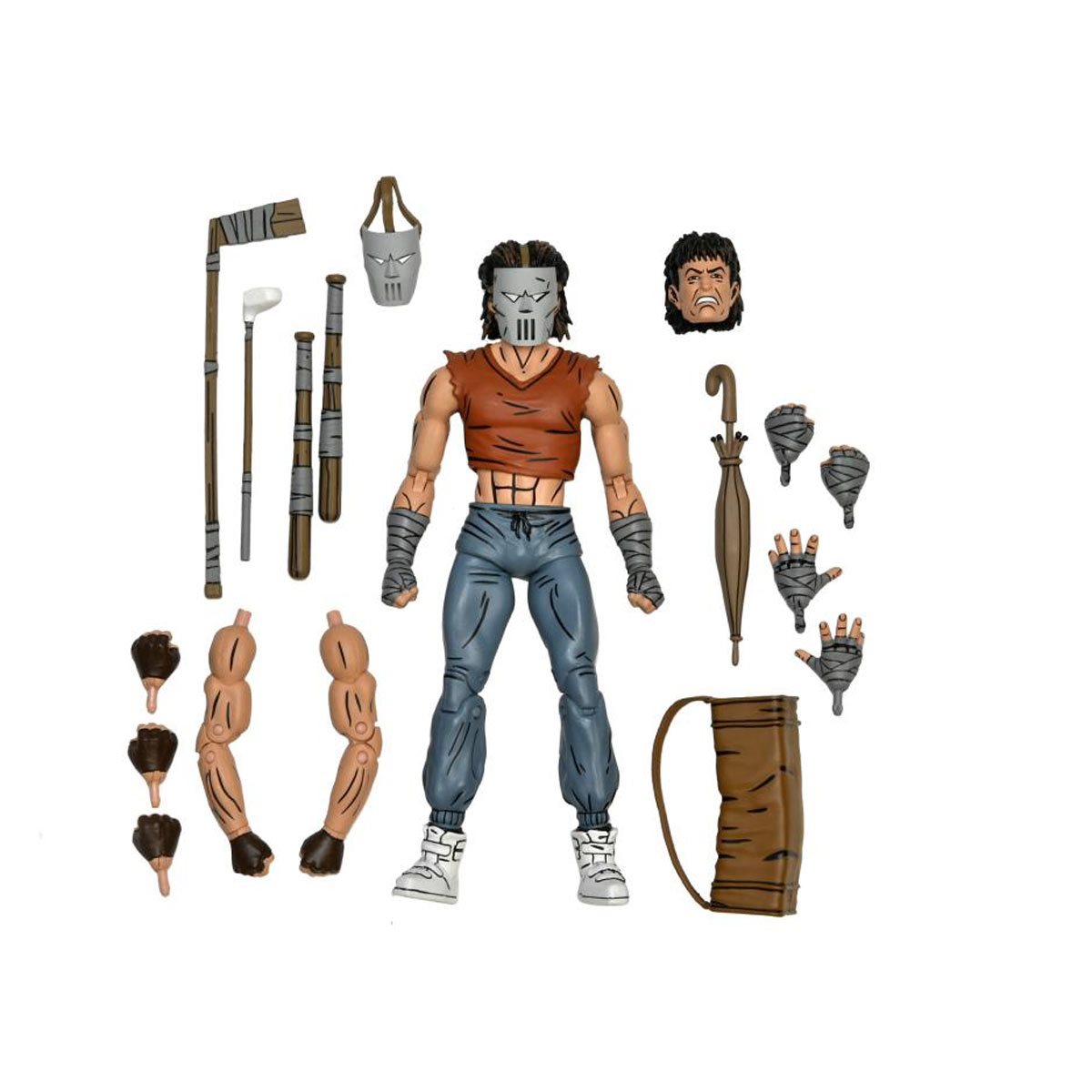 TMNT - Mirage Comics Casey Jones Red Shirt Version 7-Inch Action Figure