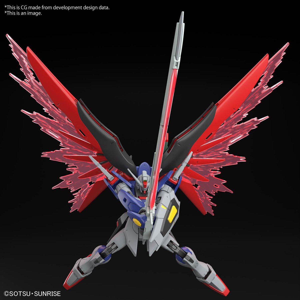 Bandai HGCE 1/144 Destiny Gundam Spec II & Zeus Silhouette "SEED Freedom" Model Kit