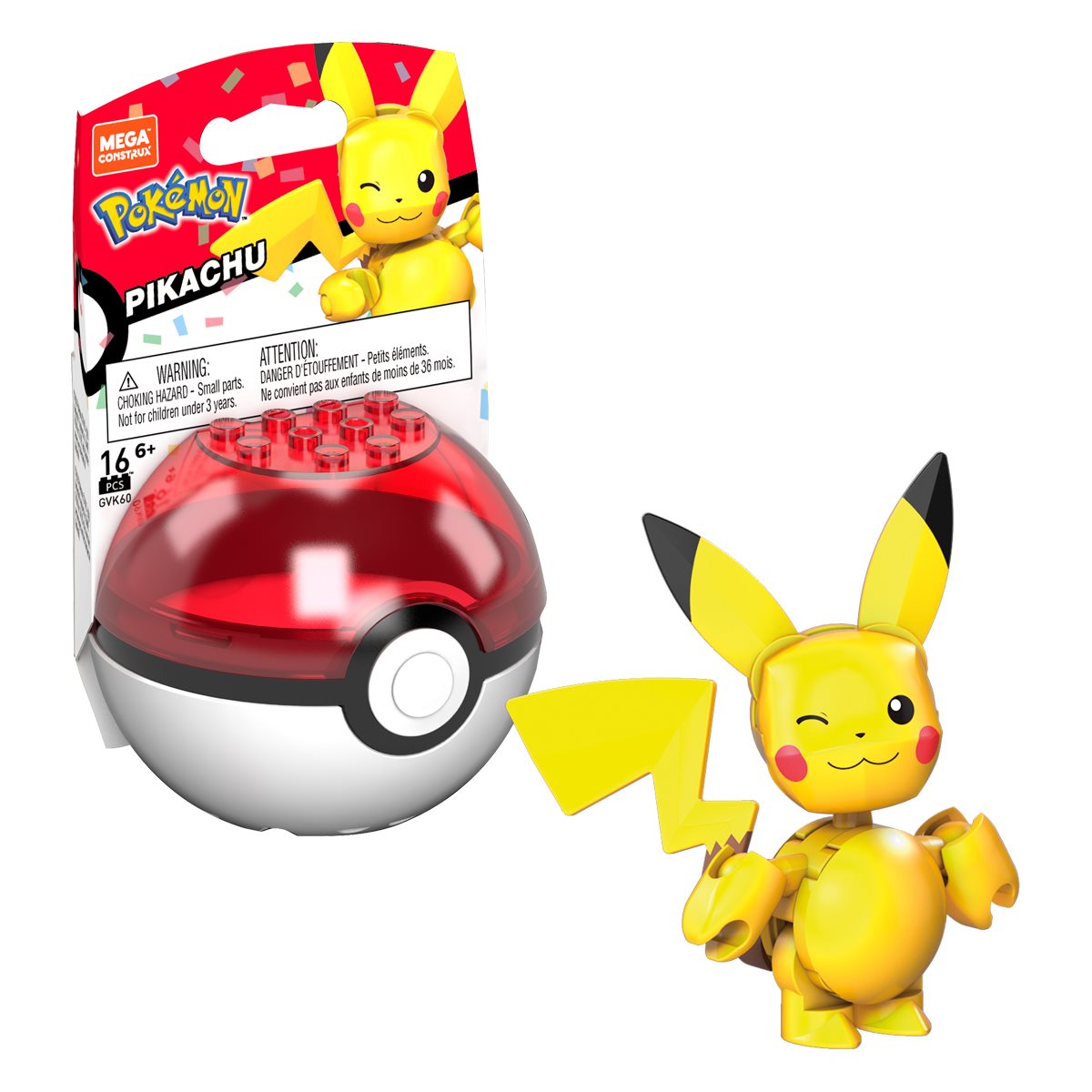 Pokémon - Mega Construx 2022 Evergreen Pokeball