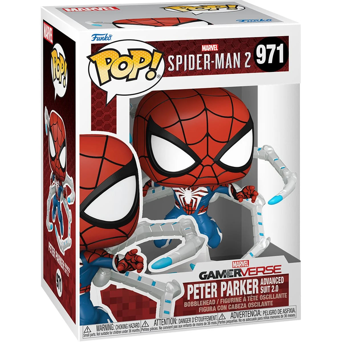 POP! Marvel: Peter Parker Advanced Suit 2.0