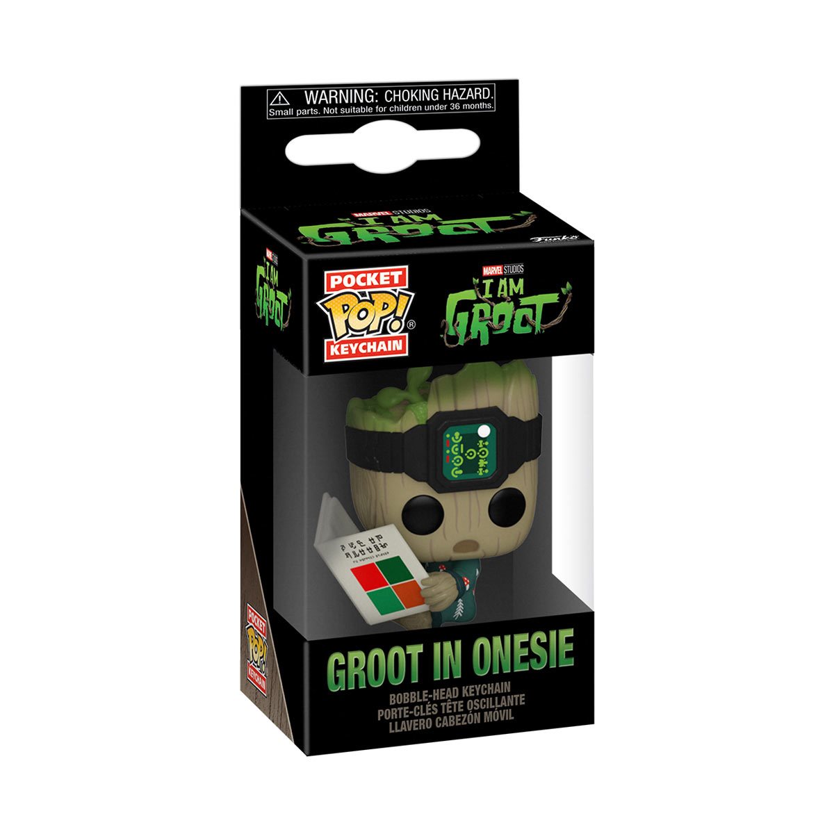 Pocket POP! Keychain: Marvel - I Am Groot in Onesie