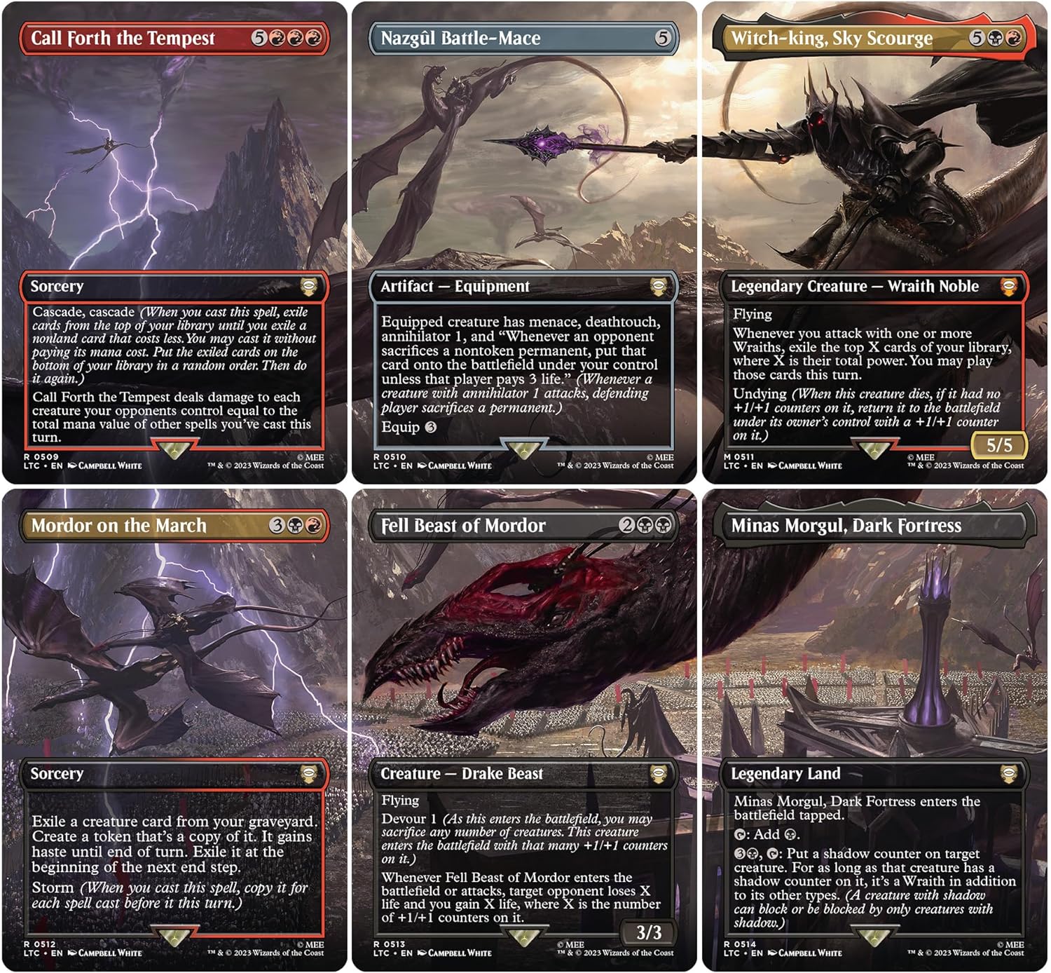 Magic: The Gathering - Lord of the Rings: Tales of Middle-earth Scene Box