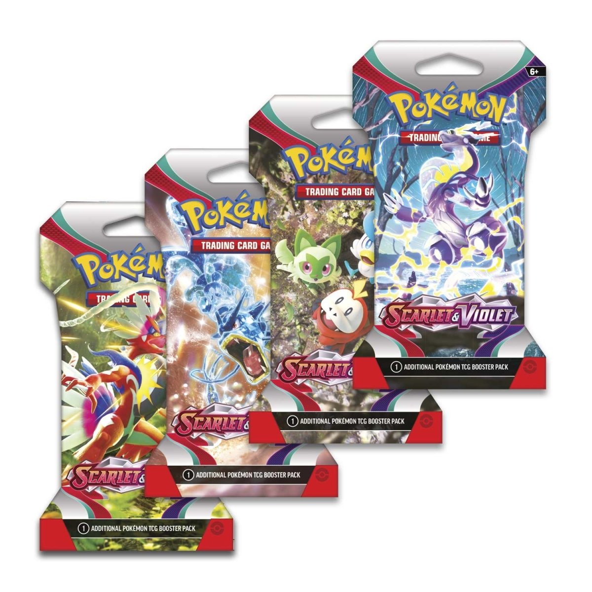Pokmon TCG: Scarlet & Violet Sleeved Booster Pack Pokmon TCG: Scarlet & Violet Sleeved Booster Pack