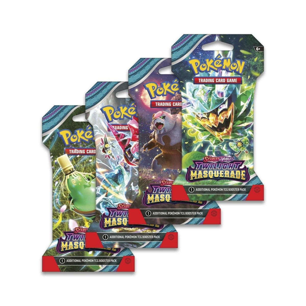 Pokmon TCG: Scarlet & Violet-Twilight Masquerade Sleeved Booster Pack Pokmon TCG: Scarlet & Violet-Twilight Masquerade Sleeved Booster Pack