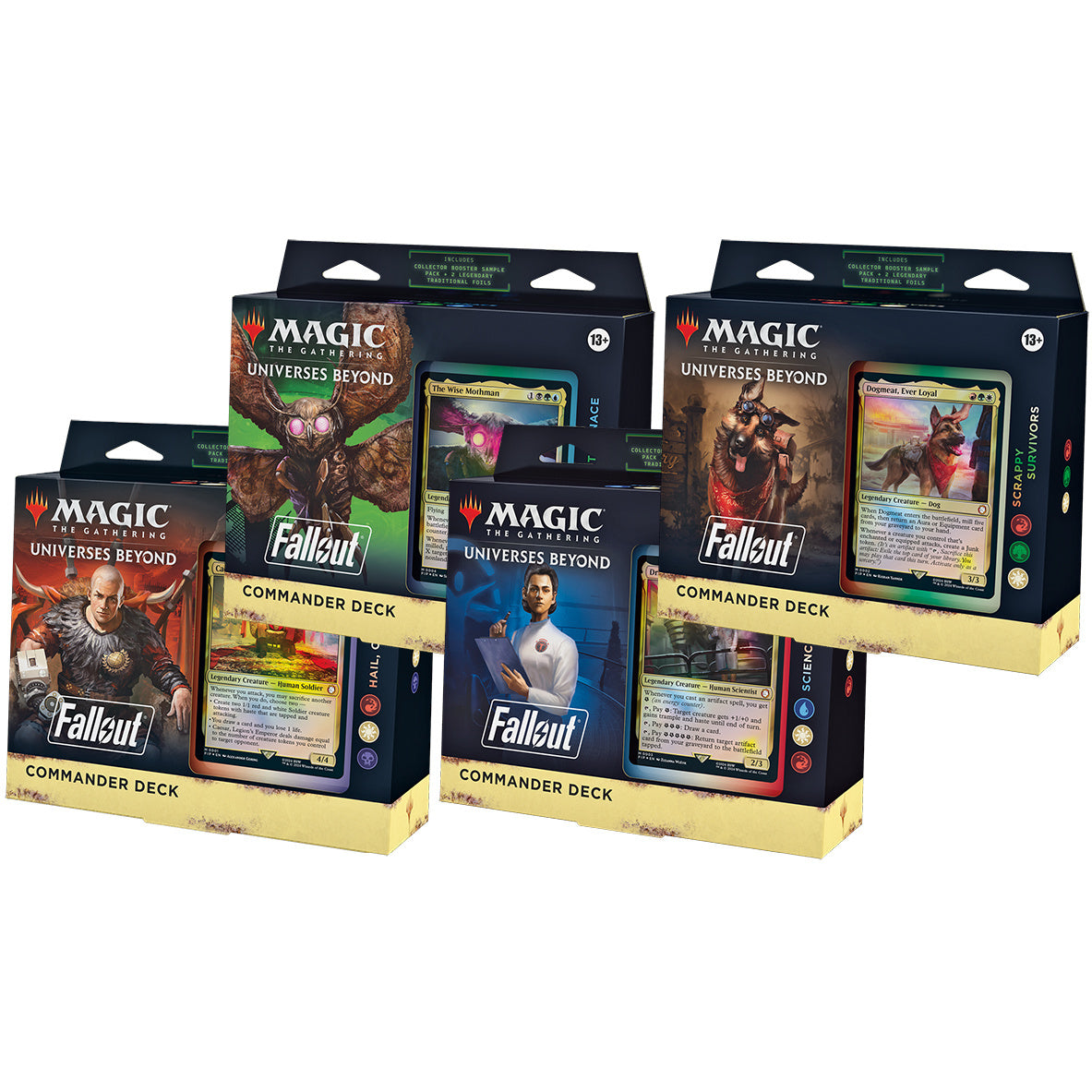 magic the gathering fallout booster box Magic: Edition:Set of 8 Decks aragorn traditional foil Pokémon Trading Card Game: