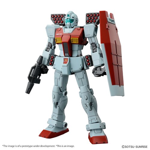Mobile Suit Gundam GM Shoulder Cannon and Missile Pod High Grade HG 1:144 Scale Model Kit