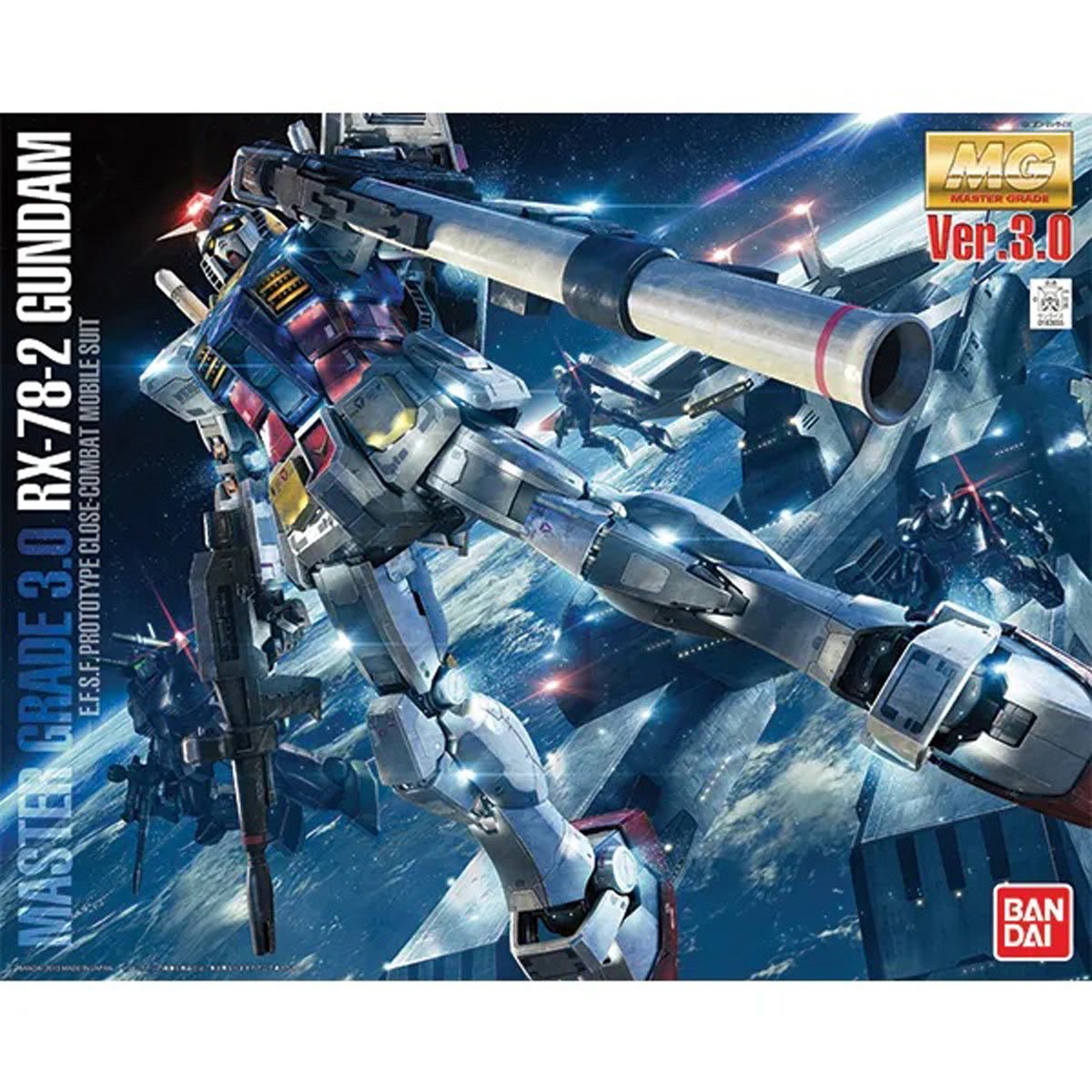 Mobile Suit Gundam RX-78-2 3.0 Master Grade 1:100 Scale Model Kit
