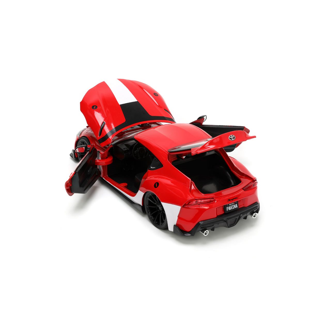 Robotech Hollywood Rides 2020 Toyota Supra 1:24 Scale Die-Cast Metal Vehicle with Miriya Sterling Figure