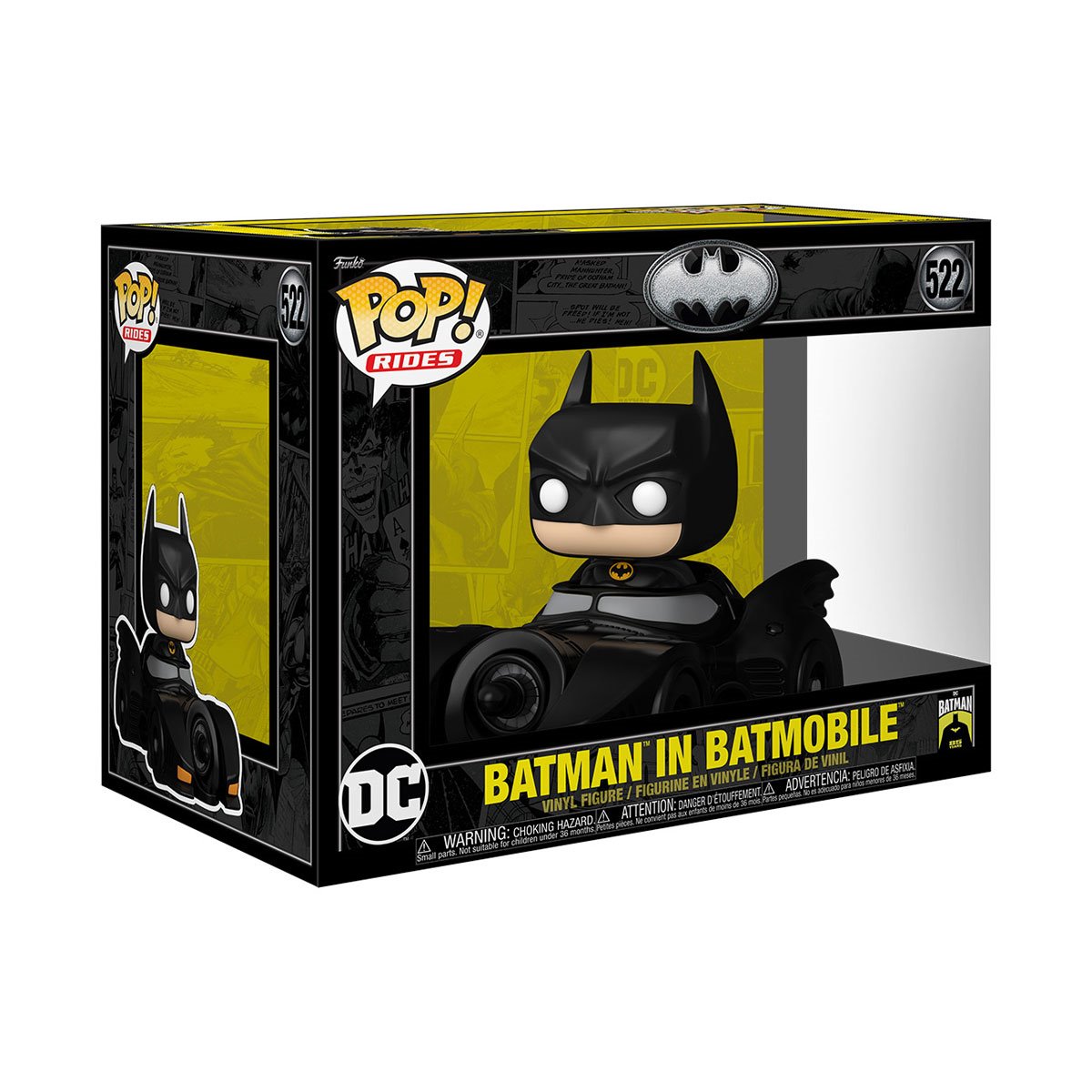 POP! Batman 85th Anniversary -  Batman in Batmobile Deluxe