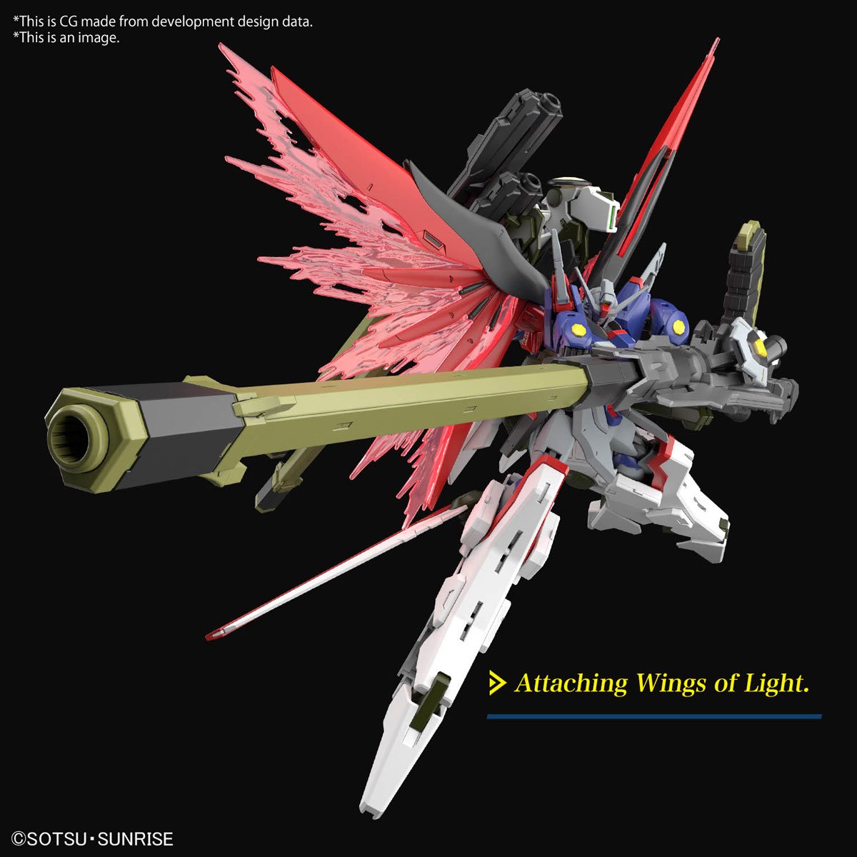 Bandai HGCE 1/144 Destiny Gundam Spec II & Zeus Silhouette "SEED Freedom" Model Kit