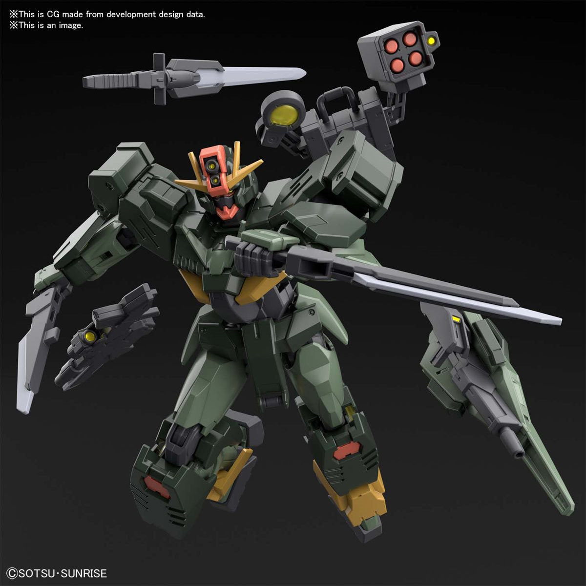 Gundam Breaker Battlogue Gundam 00 Command QANT High Grade 1:144 Scale Model Kit