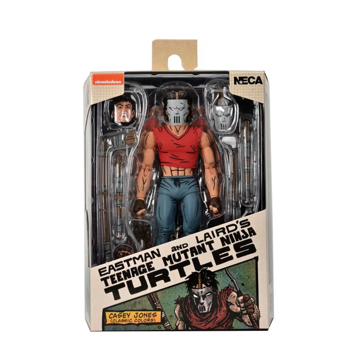TMNT - Mirage Comics Casey Jones Red Shirt Version 7-Inch Action Figure