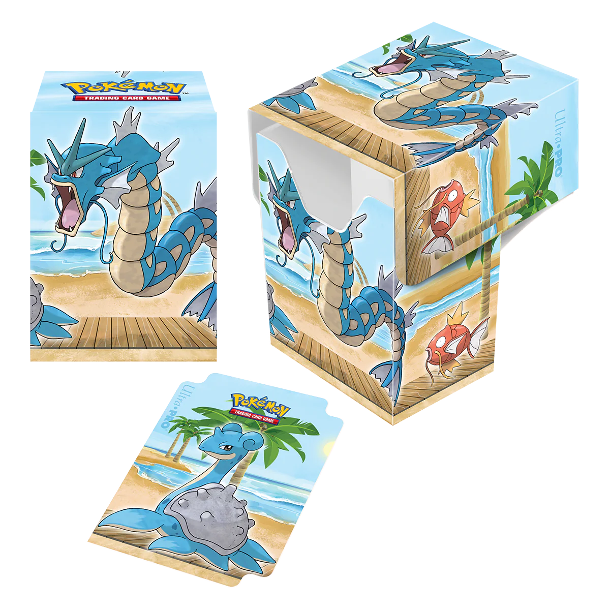 Ultra Pro: Pokémon Full View Deck Box- Seaside