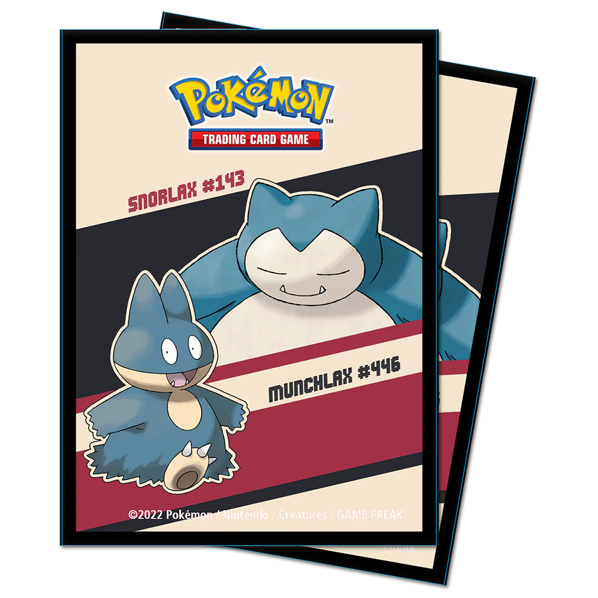 Ultra Pro: Snorlax and Munchlax Card Protector (65 sleeves)