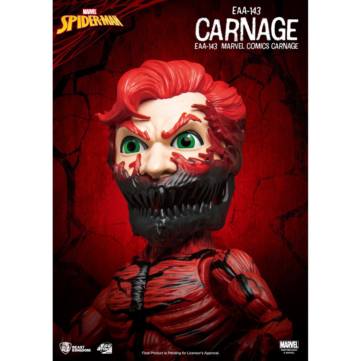Marvel Comics - Carnage EAA-143 6-Inch Action Figure