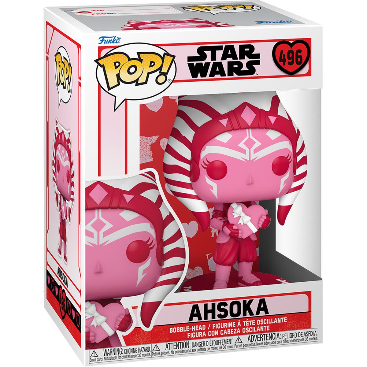 POP! Star Wars: Valentines Ahsoka
