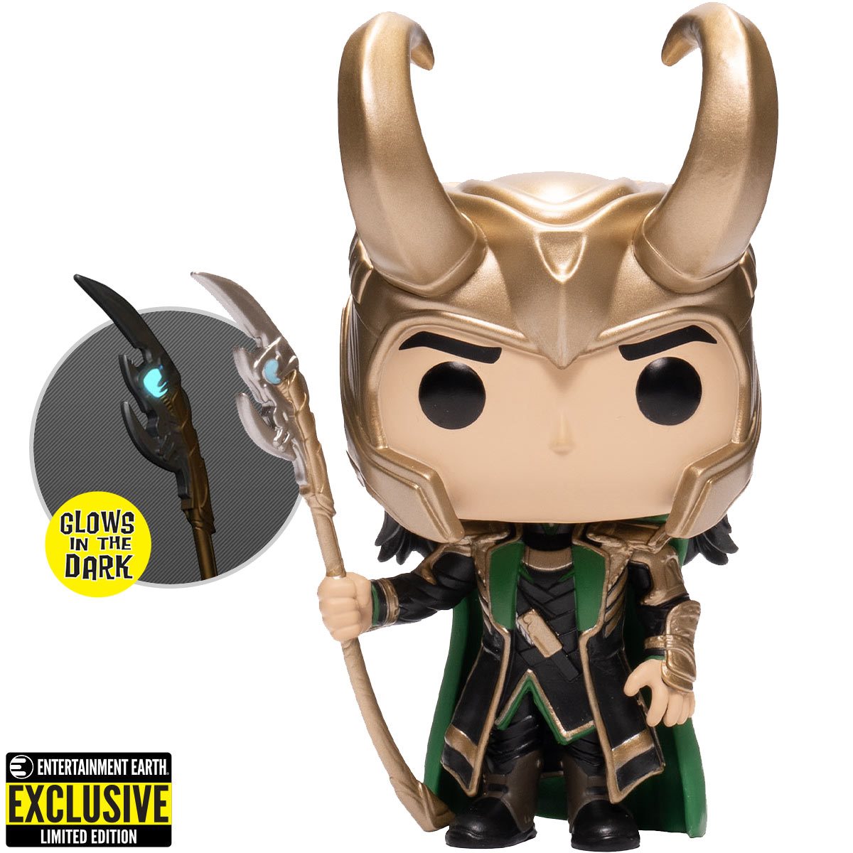 POP! Avengers: Loki with Scepter - Entertainment Earth Exclusive