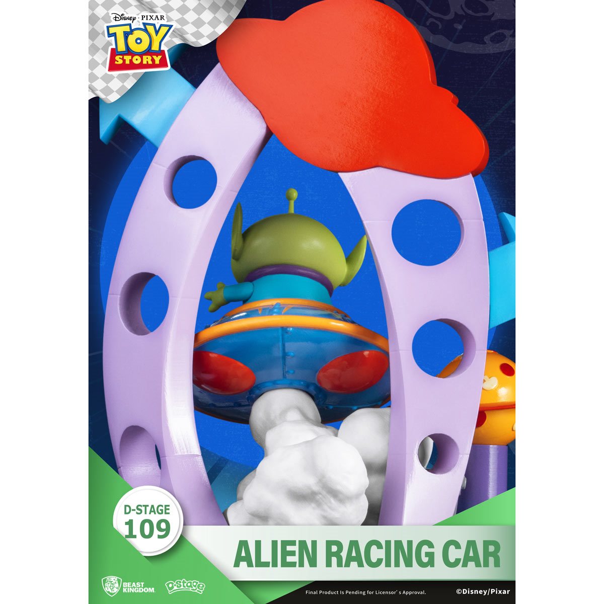 Toy Story - Alien Racing Car DS-109 D-Stage 6-Inch Statue