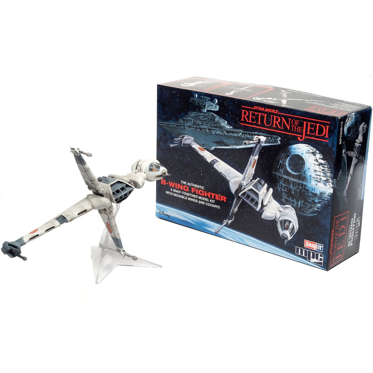 Star Wars: Return of the Jedi B-Wing Fighter 1:144 Scale Model Kit