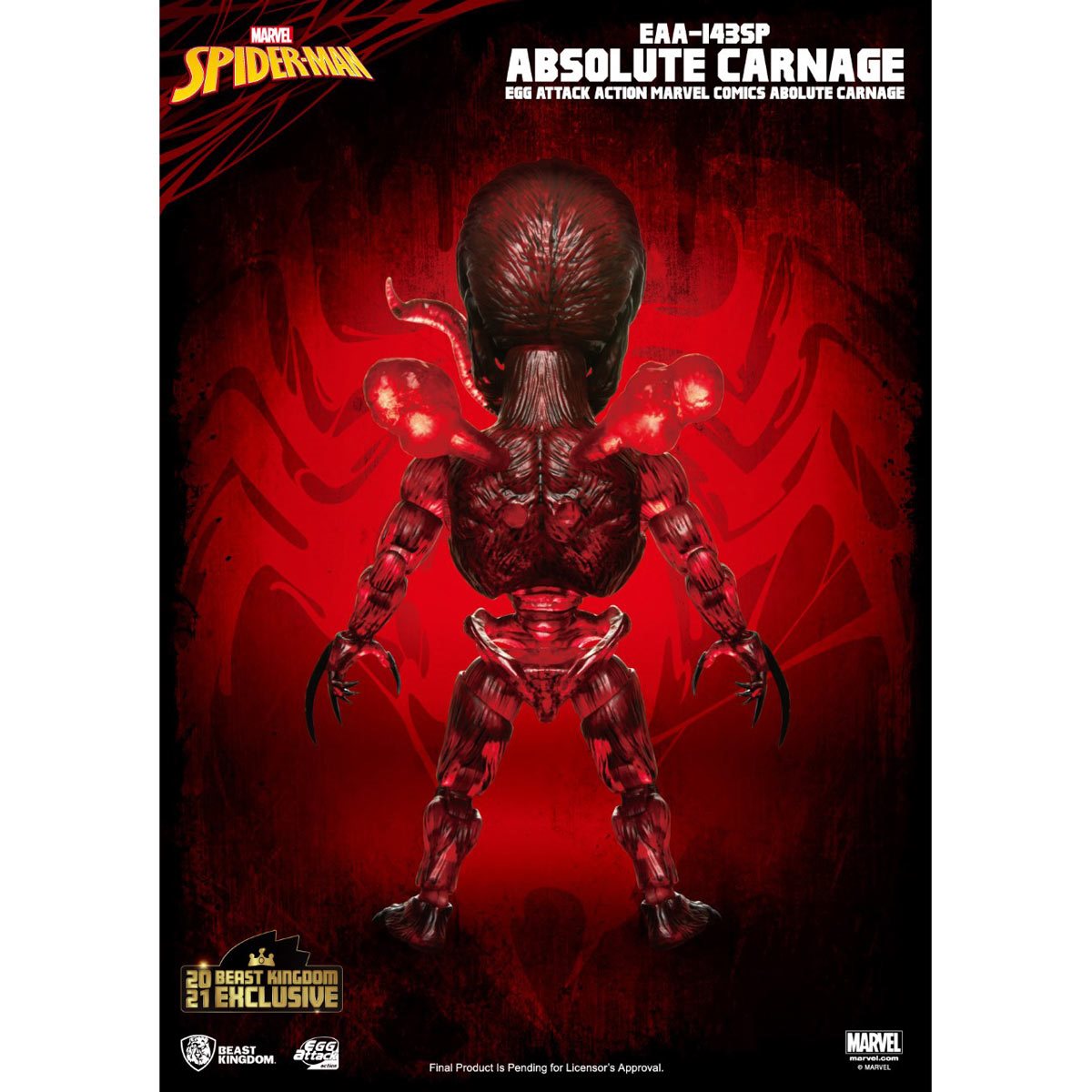 Marvel - Absolute Carnage EAA-143SP Beast Kingdom Summer Exclusive Action Figure