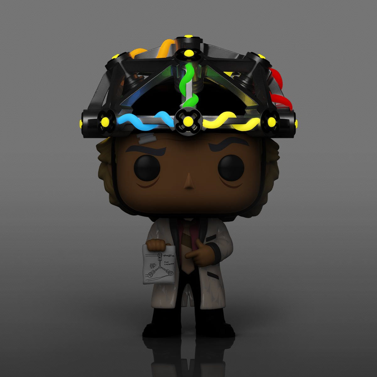 Pop! Back to the Future Doc with Helmet Glow-in-the-Dark with Adult T-Shirt