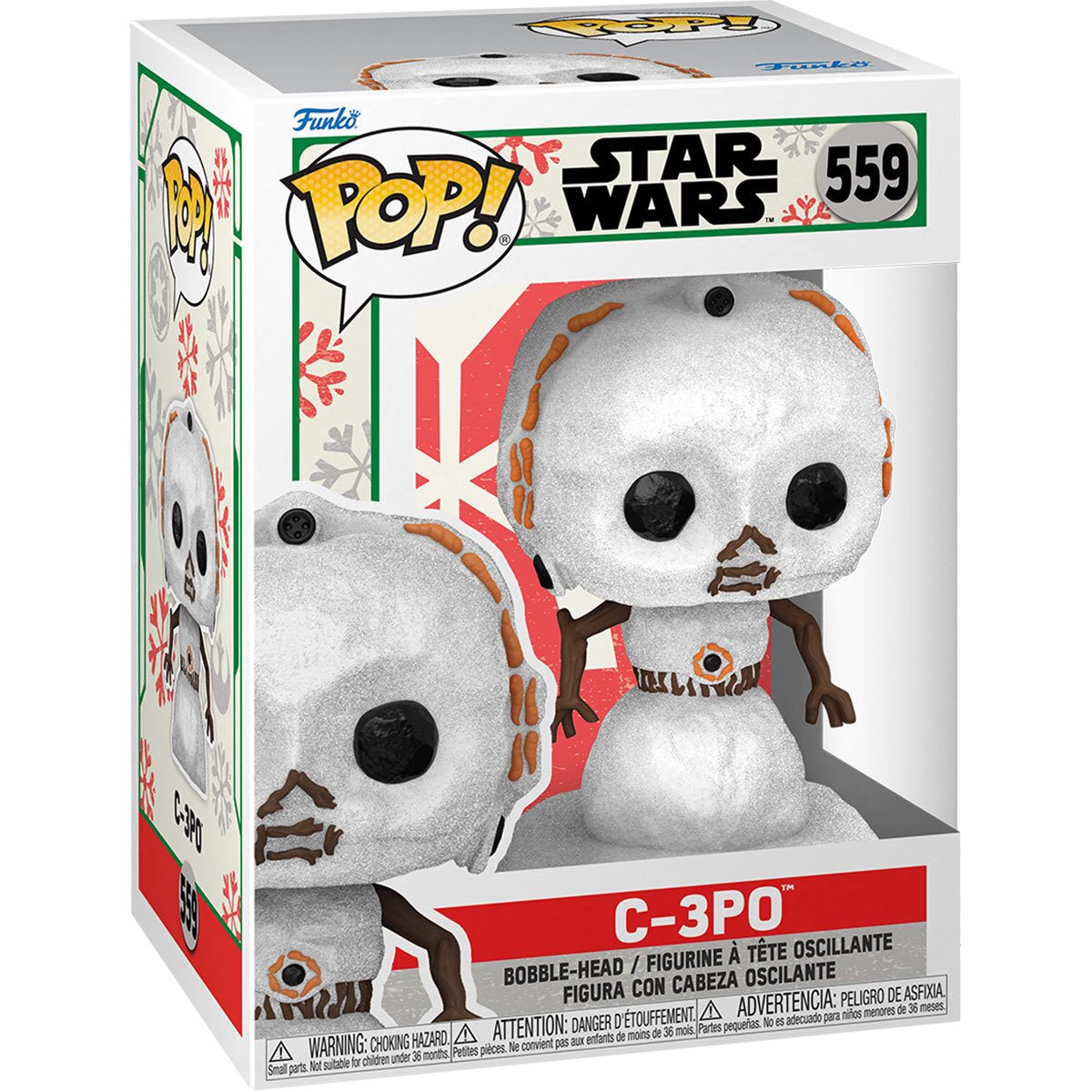 Star Wars Holiday 2022 Snowman Pop!