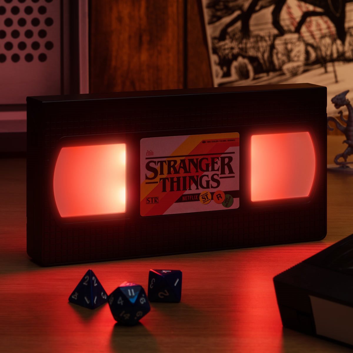 Stranger Things: VHS Logo Light