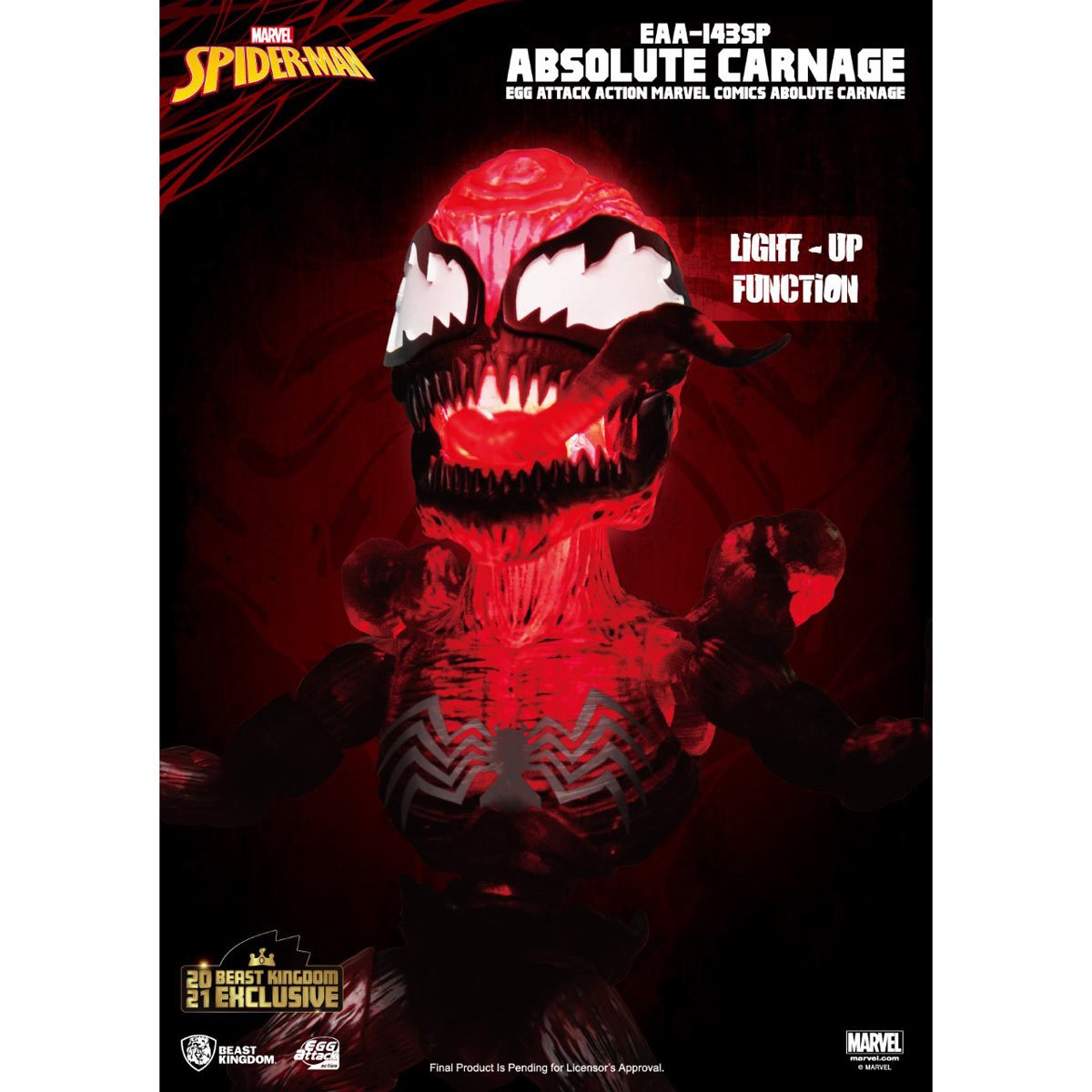 Marvel - Absolute Carnage EAA-143SP Beast Kingdom Summer Exclusive Action Figure