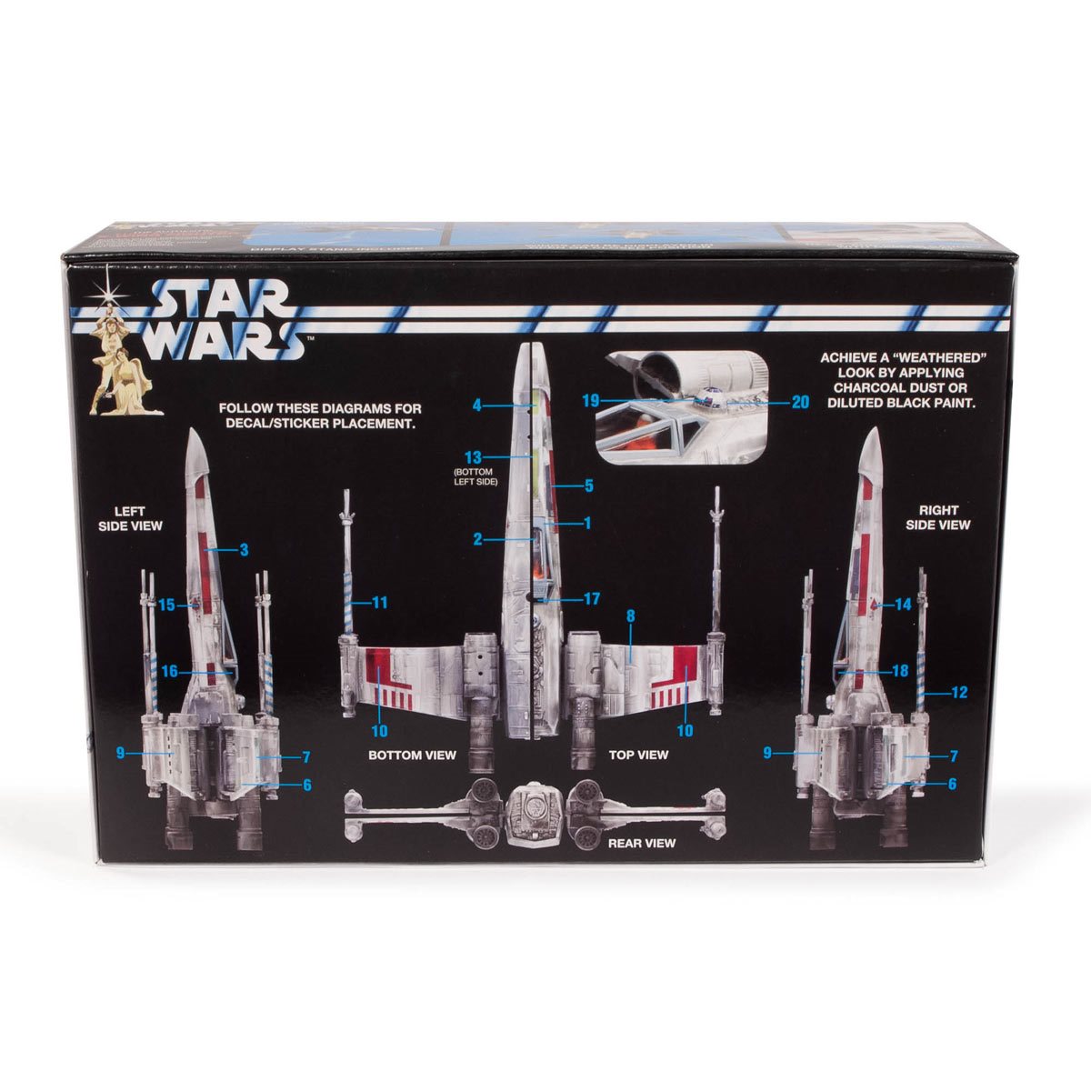 Star Wars: A New Hope X-Wing Fighter 1:63 Scale Model Kit