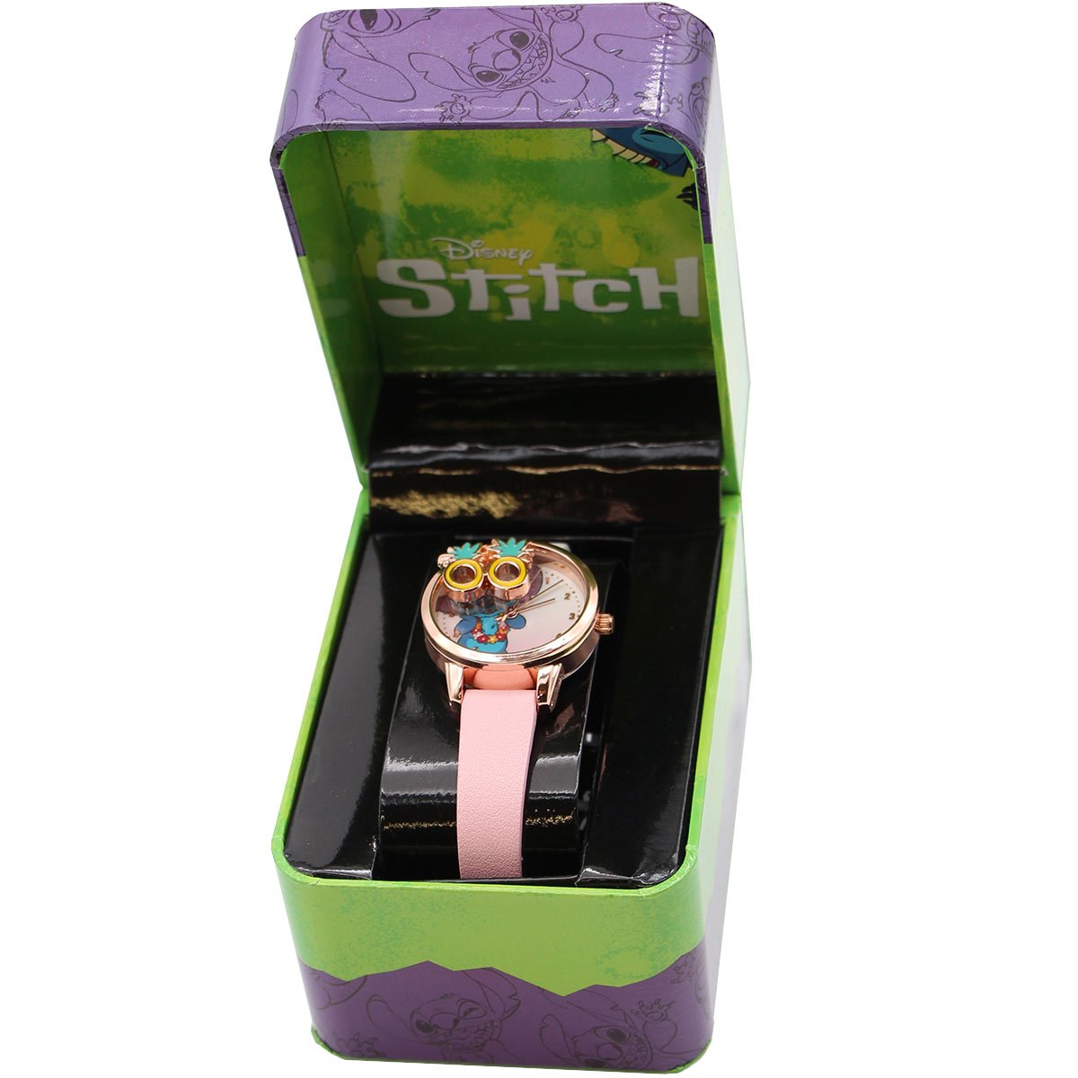 Lilo & Stitch - Pink Band Stitch Watch