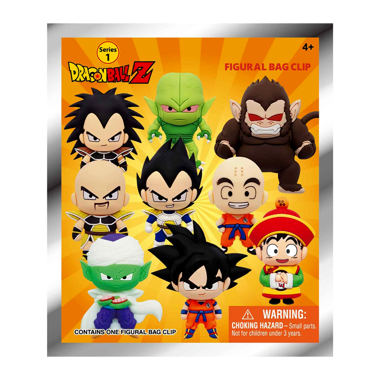 Dragon Ball Z Series 1: Figural Plush Bag Clip - Random