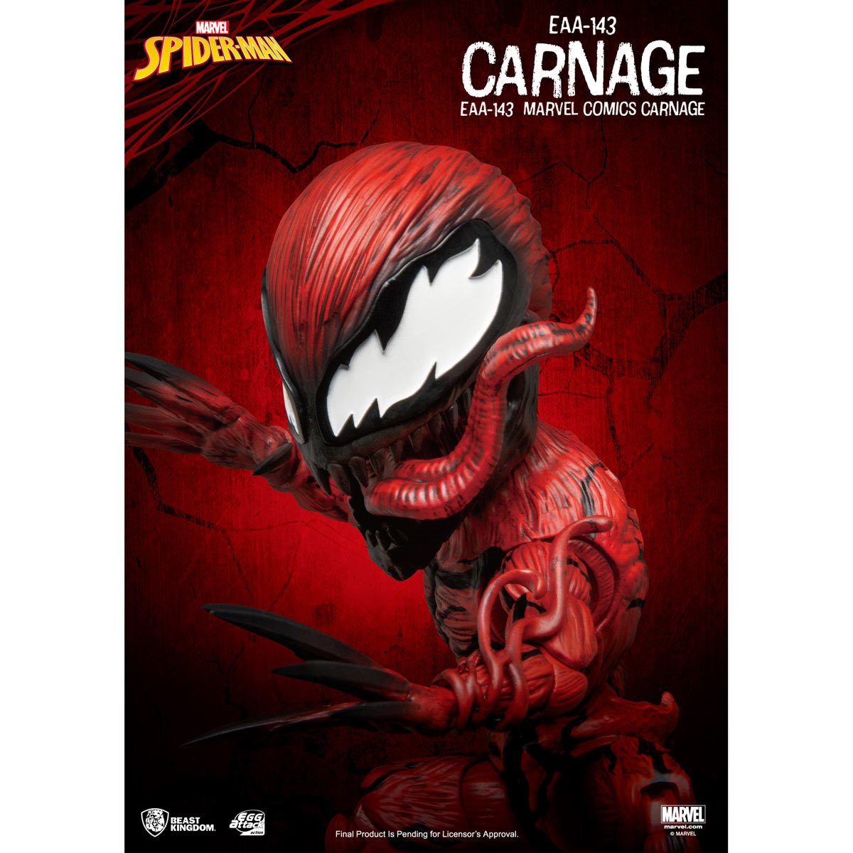 Marvel Comics - Carnage EAA-143 6-Inch Action Figure