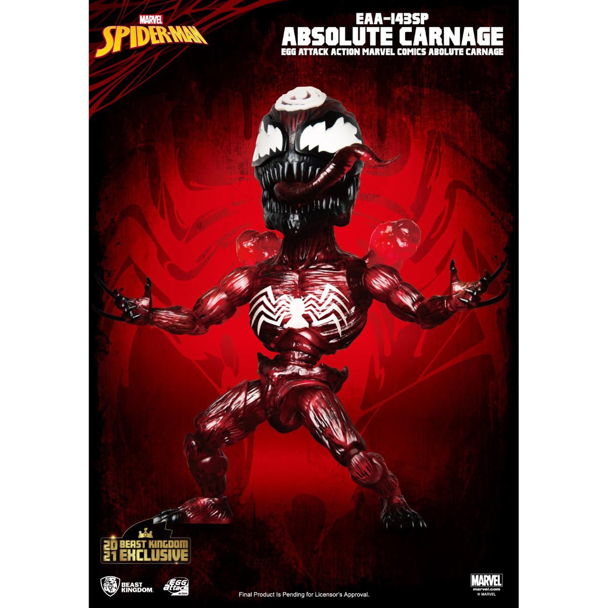 Marvel - Absolute Carnage EAA-143SP Beast Kingdom Summer Exclusive Action Figure