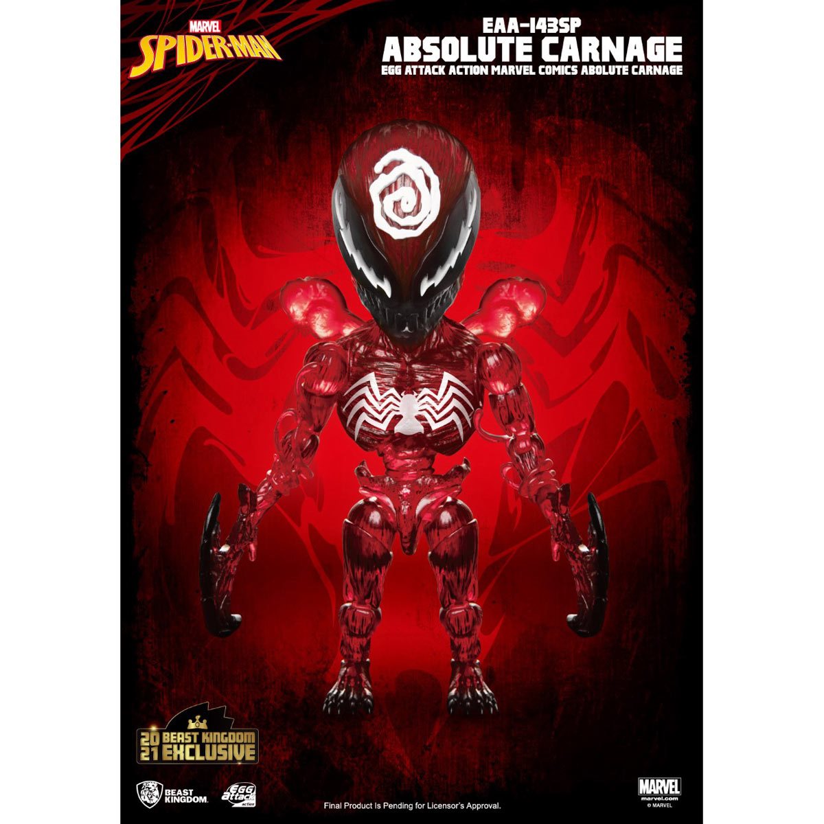 Marvel - Absolute Carnage EAA-143SP Beast Kingdom Summer Exclusive Action Figure