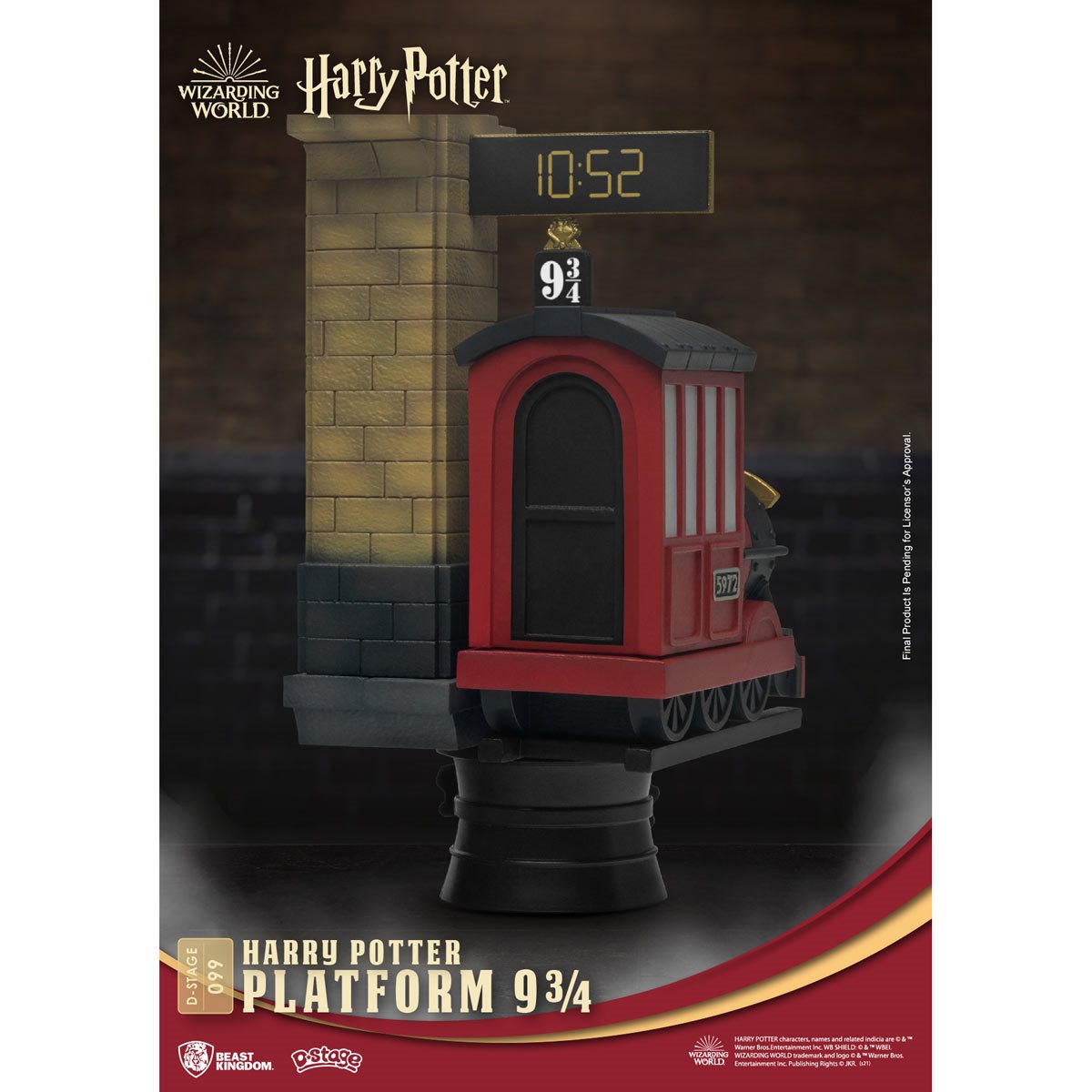 Harry Potter Platform 9 3/4 DS-099 D-Stage 6-Inch Statue