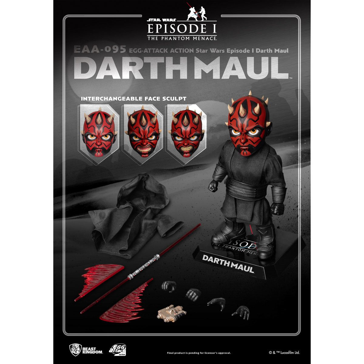 Star Wars - Episode I Darth Maul EAA-095 Action Figure