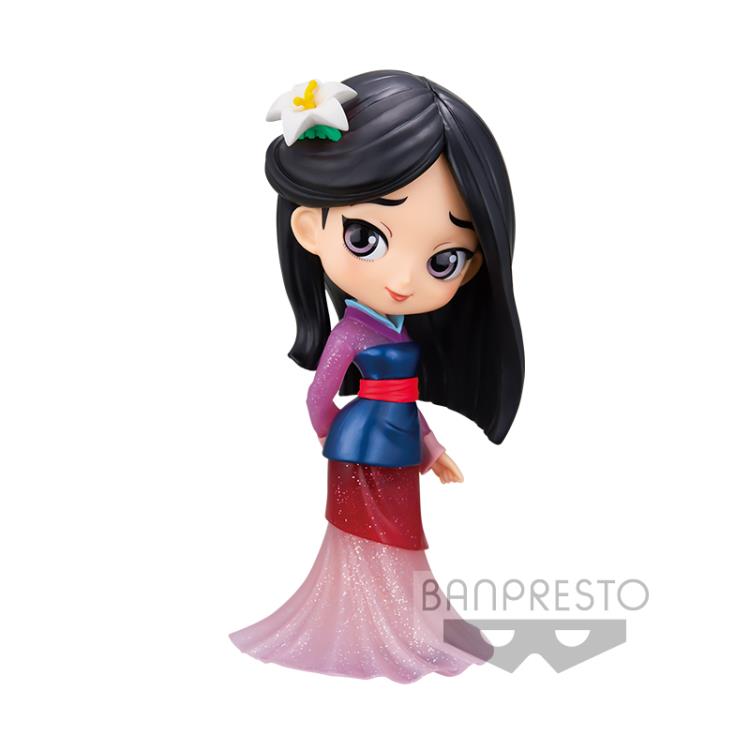 Mulan Q Posket Glitter Line Statue