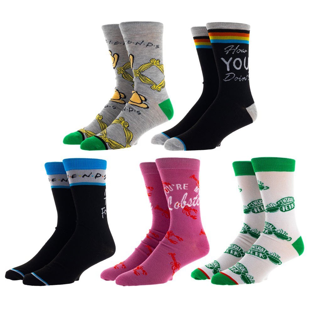 Friends Crew Socks Set of 5 - Socks