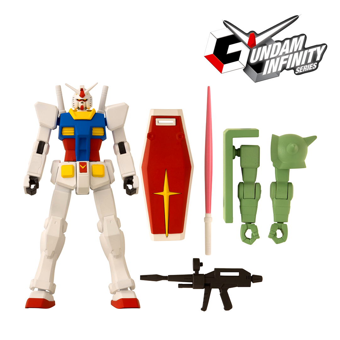 Gundam Infinity 4 1/2-Inch RX-78-2 Gundam Action Figure -
