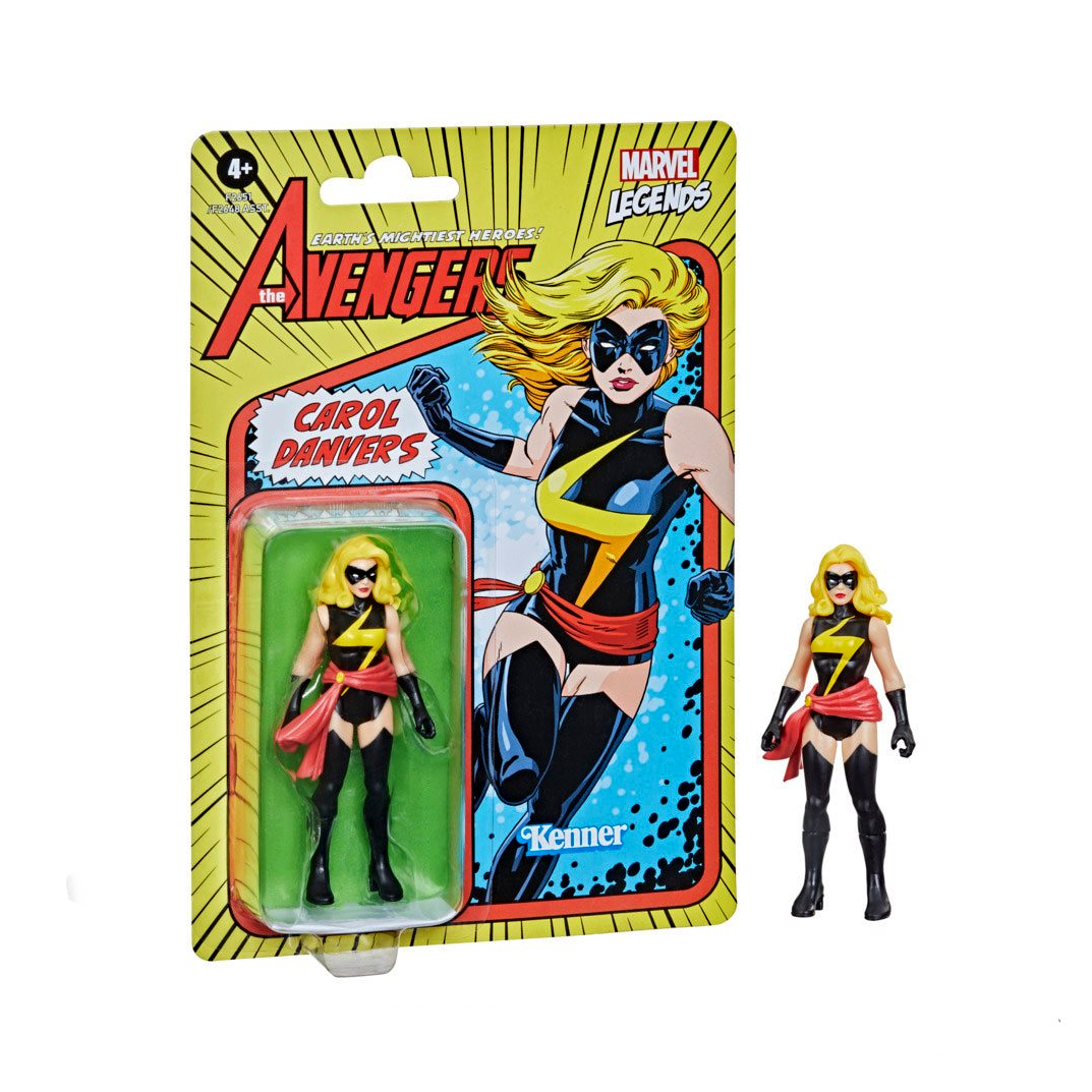 Marvel Legends: Retro 375 Collection - Carol Danvers 3
