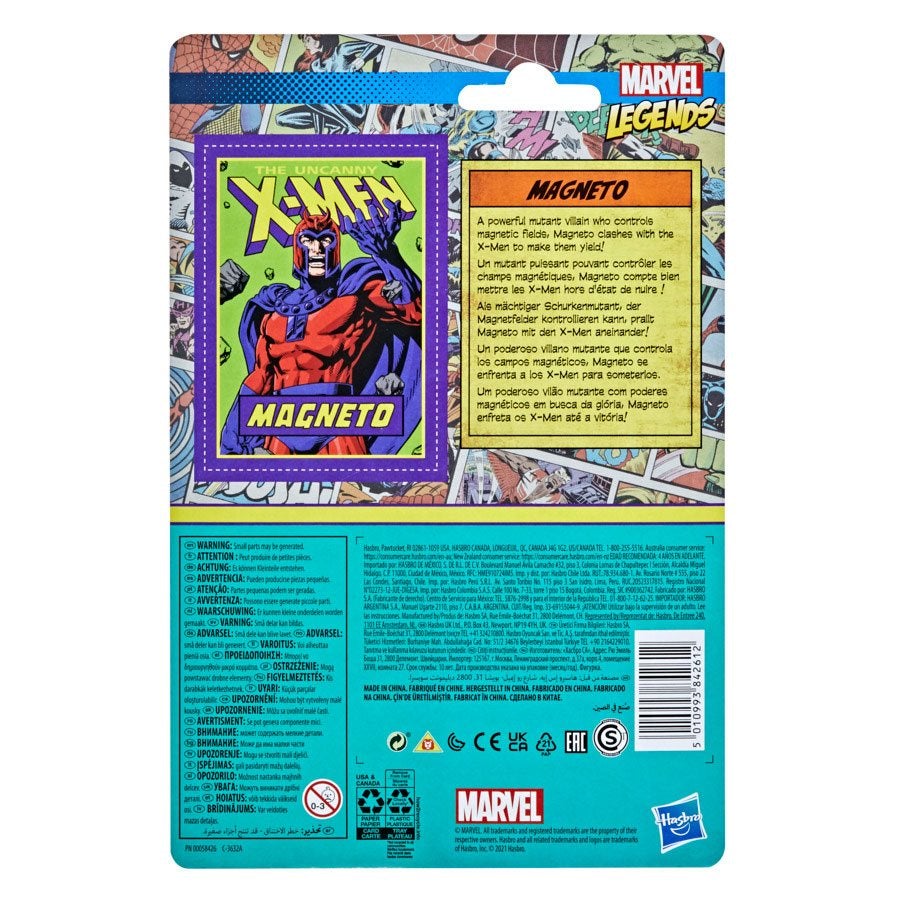 Marvel Legends: Retro 375 Collection - Magneto 3 3/4-Inch