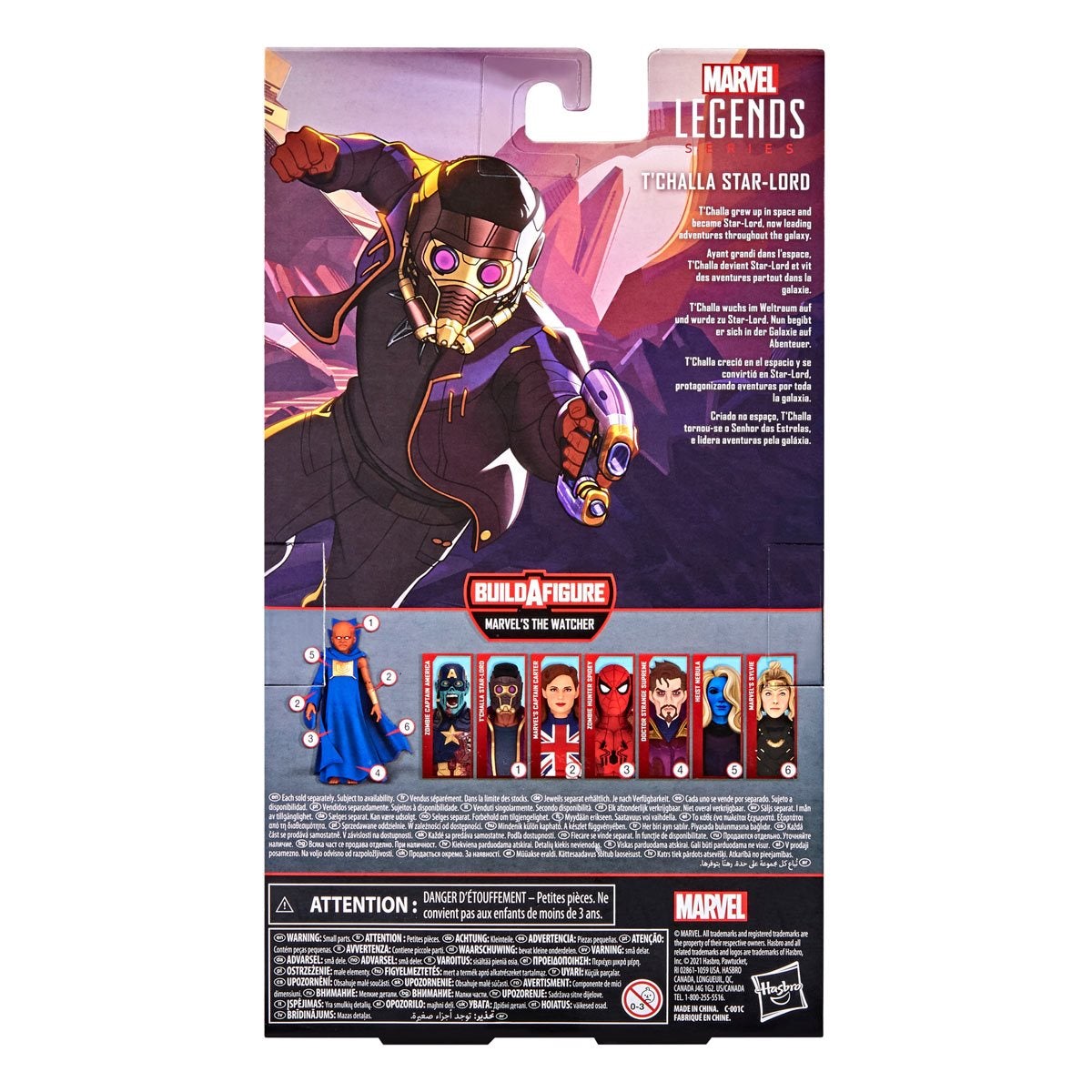 Marvel Legends What If? T’Challa Star-Lord 6-Inch Action