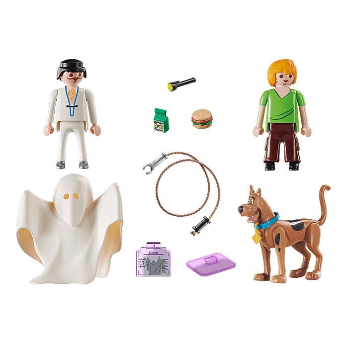Playmobil: 70287 Scooby-Doo! - Scooby & Shaggy with Ghost -